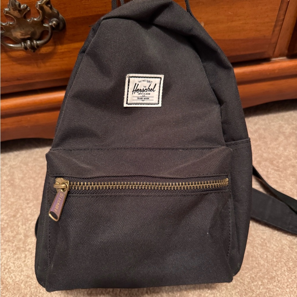 Mini Herschel Supply Company Black Backpack